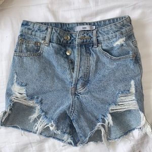 Brand new never worn light blue adika shorts